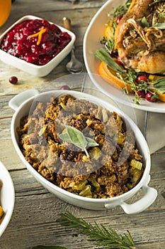 Homemade Organic Thanksgiving Stuffing