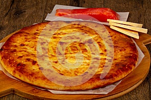 Homemade Ossetian pie