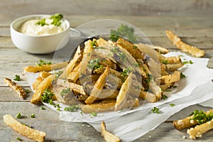 Homemade Parmesan Truffle French Fries photo