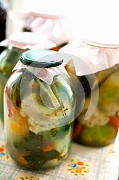 Homemade pickles