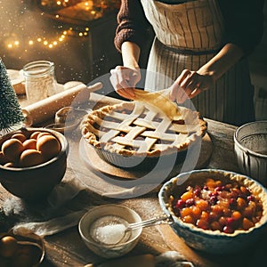 Homemade Pie Baking: Hands-on Culinary Delight