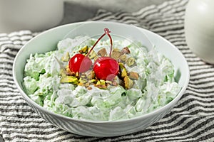 Homemade Pisachio Fluff Watergate Salad