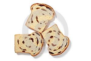 Homemade Pleasures - Trio of Raisin Bread Slices