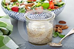 Homemade poppyseed salad dressing