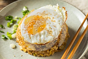 Homemade Potsticker Fried Rice