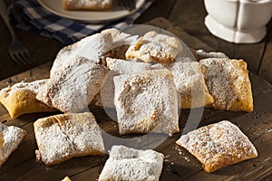 Homemade Powder Sugar Beignets