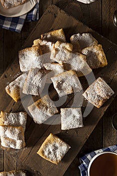 Homemade Powder Sugar Beignets