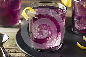 Homemade Purple Haze Cocktail