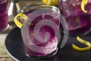 Homemade Purple Haze Cocktail