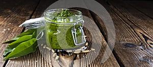 Homemade Ramson Pesto