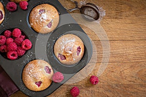 Raspberry Muffins