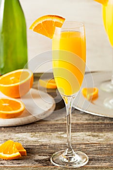 Homemade Refreshing Orange Mimosa Cocktails