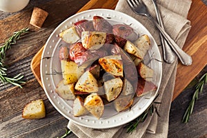 Homemade Roasted Herb Red Potatoes