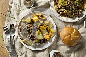 Homemade Roasted Mississippi Pot Roast