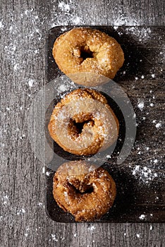 Homemade rosquillas, typical spanish donuts