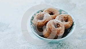 Homemade rosquillas, typical spanish donuts
