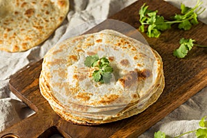 Homemade Roti Chapati Flatbread