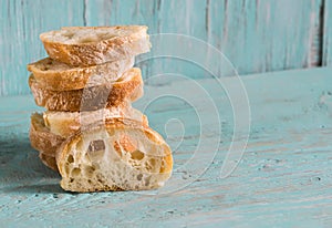 Homemade rustic bread