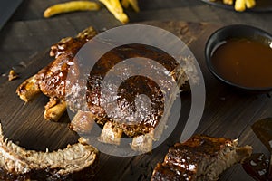 Homemade Saucy Baked Baby Back Ribs