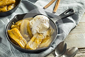 Homemade Sauteed Bananas Foster photo