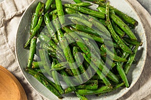 Homemade Sauteed Green Beans