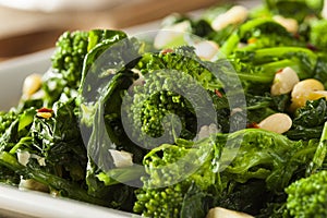 Homemade Sauteed Green Broccoli Rabe photo