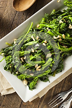 Homemade Sauteed Green Broccoli Rabe photo