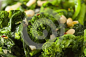 Homemade Sauteed Green Broccoli Rabe photo