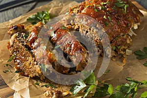 Homemade Savory Spiced Meatloaf