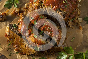 Homemade Savory Spiced Meatloaf