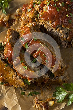 Homemade Savory Spiced Meatloaf