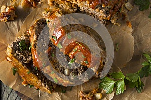 Homemade Savory Spiced Meatloaf