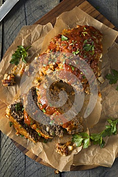 Homemade Savory Spiced Meatloaf