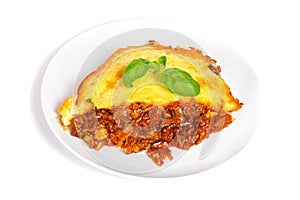 Homemade Shepherds pie with beef