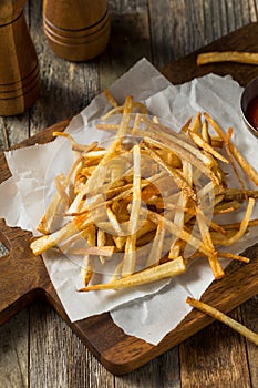 Homemade Shoestring French Fries