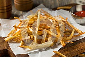 Homemade Shoestring French Fries