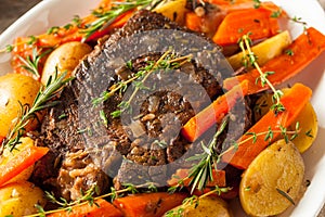 Homemade Slow Cooker Pot Roast