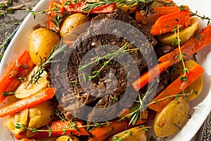 Homemade Slow Cooker Pot Roast