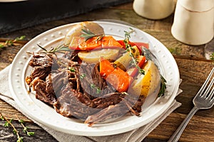 Homemade Slow Cooker Pot Roast