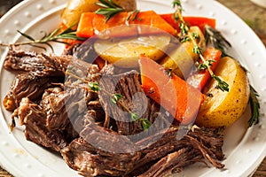 Homemade Slow Cooker Pot Roast