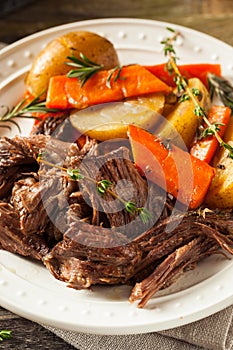 Homemade Slow Cooker Pot Roast