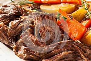 Homemade Slow Cooker Pot Roast