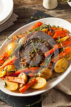 Homemade Slow Cooker Pot Roast