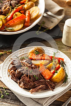 Homemade Slow Cooker Pot Roast