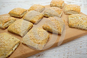 Homemade small bread like snacks