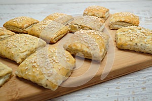 Homemade small bread like snacks