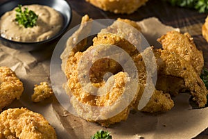 Homemade Southern Fried Cajun Shrimp