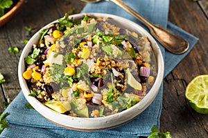 Homemade Southwestern Mexican Quinoa Salad