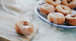 Homemade spanish rosquillas, web banner