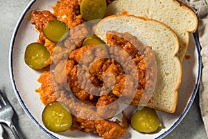 Homemade Spicy Nashville Hot Chicken Fingers